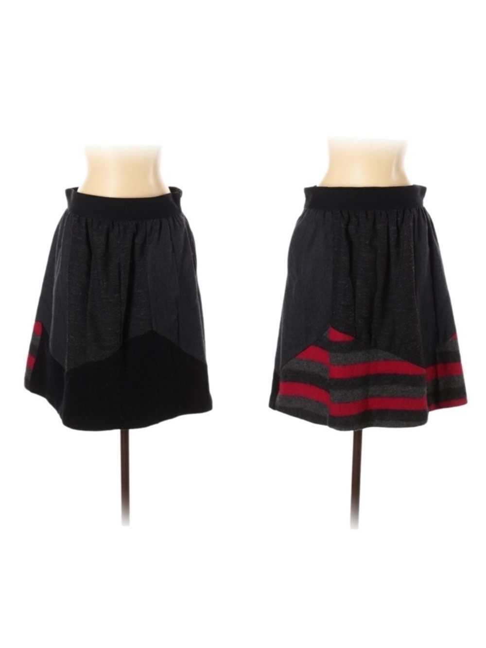 PRELOVED 100% Reclaimed Wool Skirt S